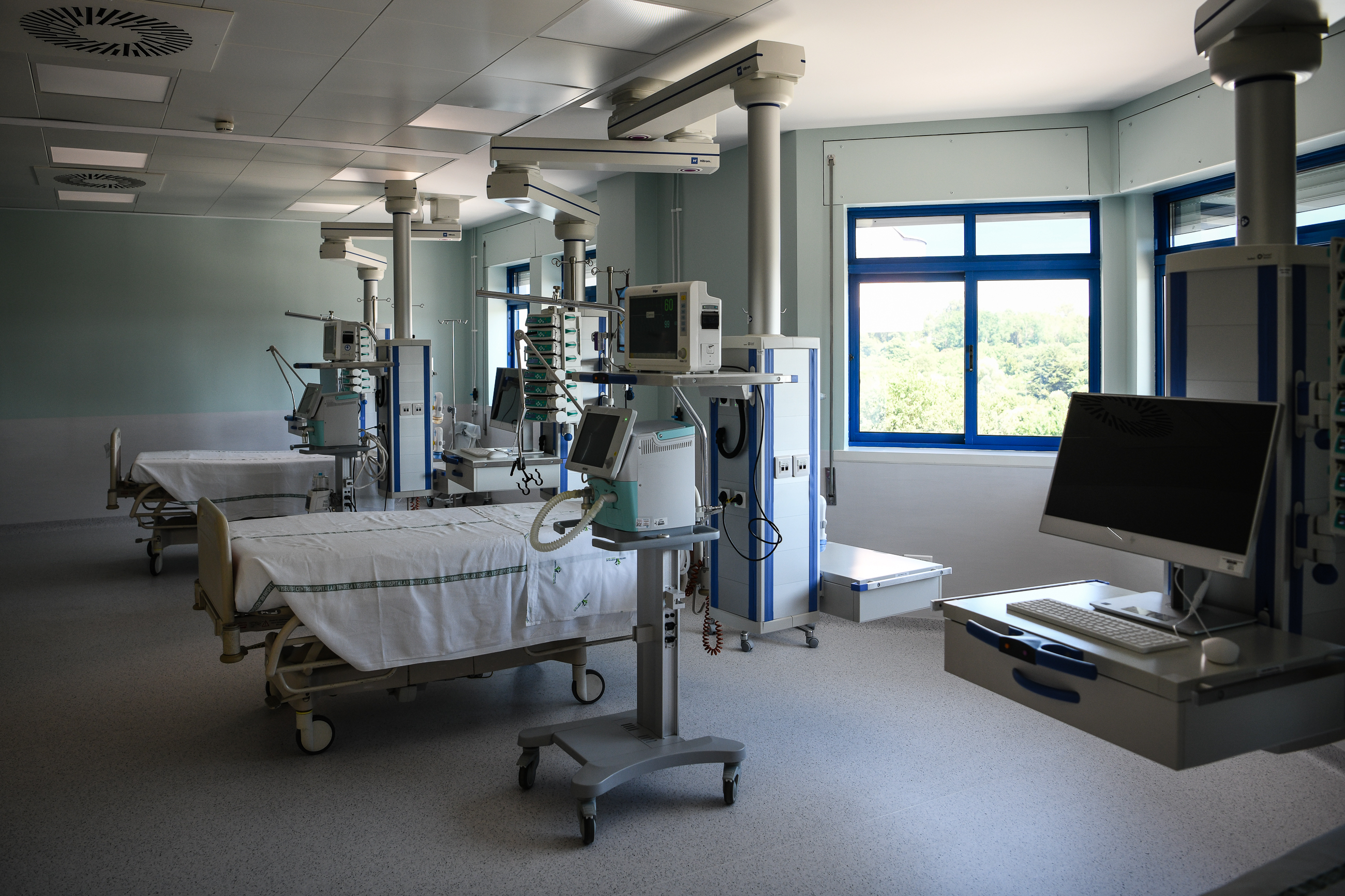 Novas instalações dos cuidados intensivos do hospital de viseu