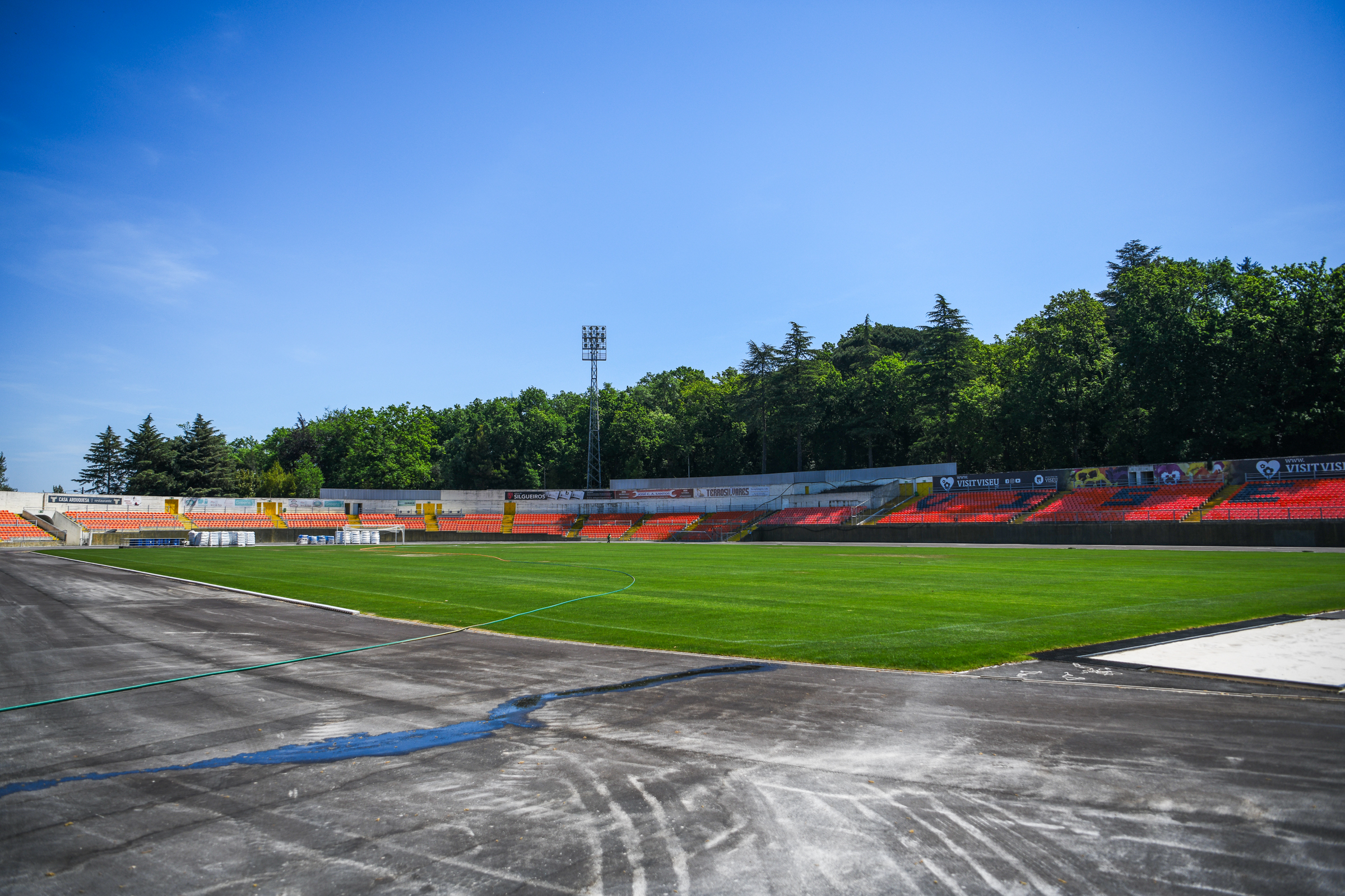 Fotos do estádio do Fontelo em 2022