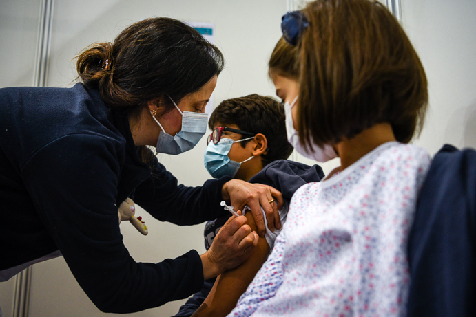 Inicio da Vacinação de crianças em Viseu