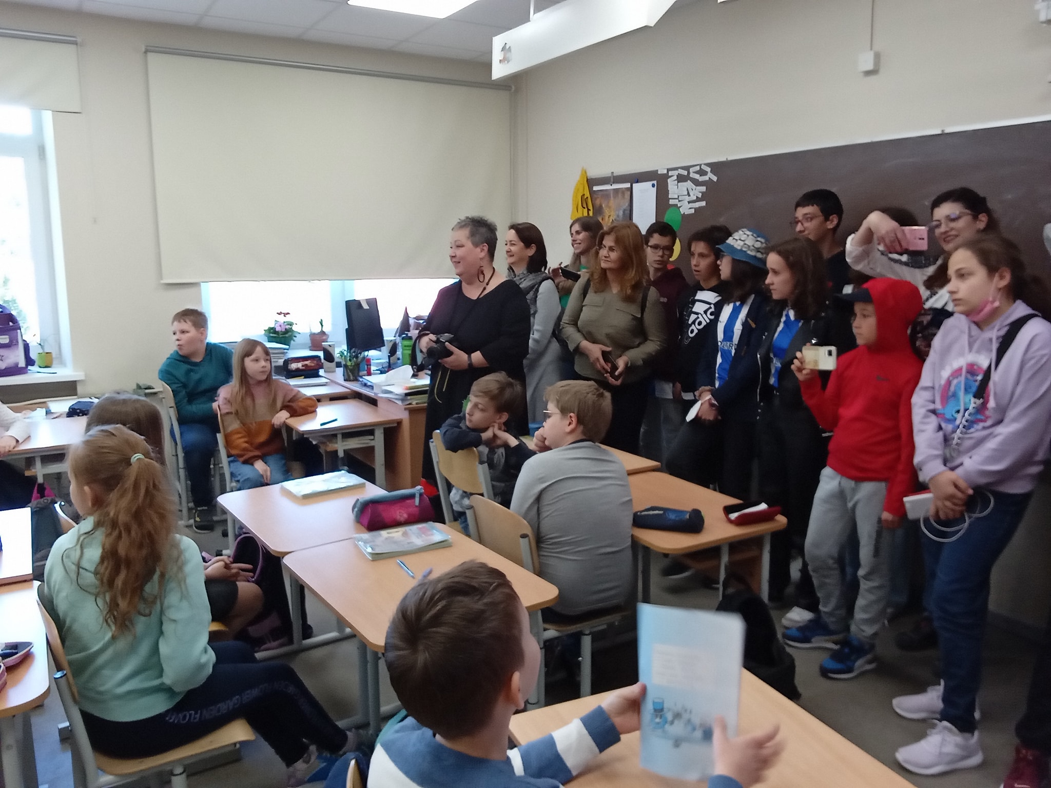 visita letonia escola cinfães