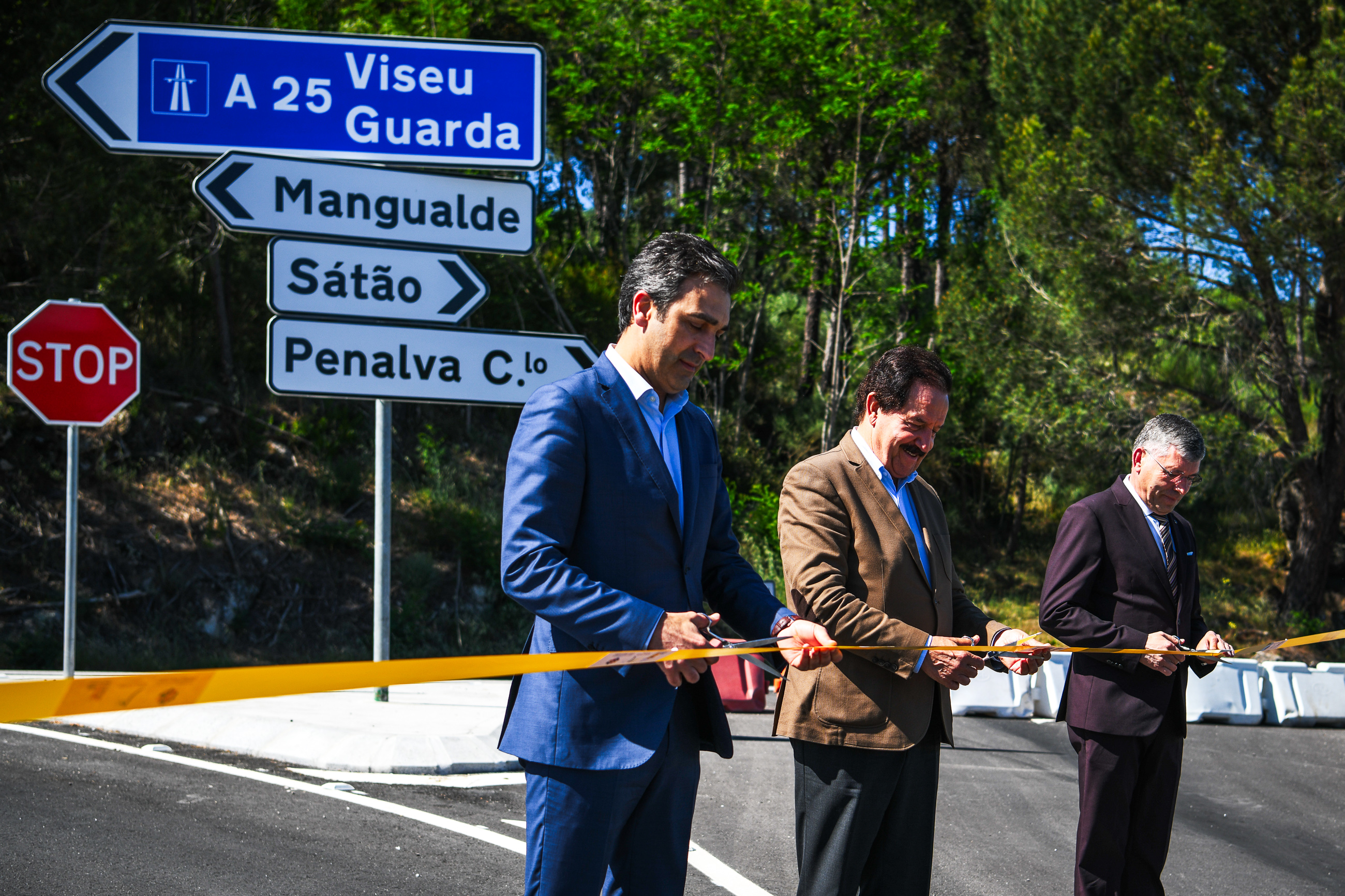 Inauguração da estrada municipal 604