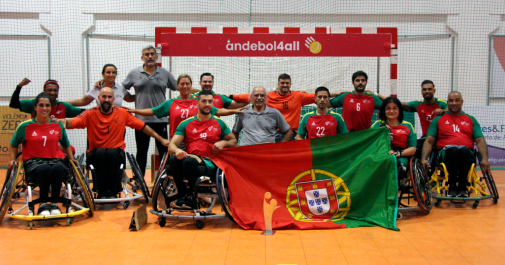  Seleção portuguesa de andebol com estágio em Moimenta da Beira