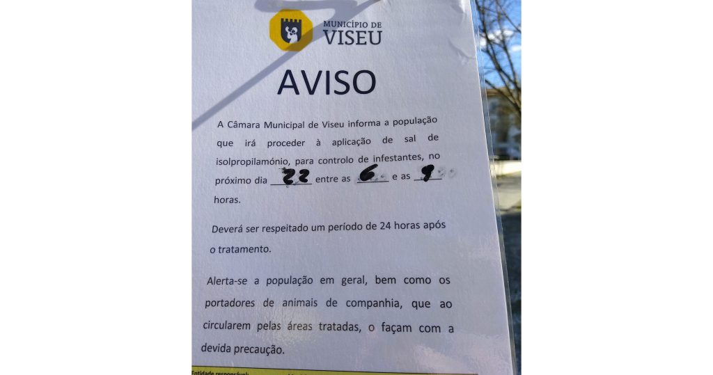  PS diz que glifosato continua a ser usado em Viseu