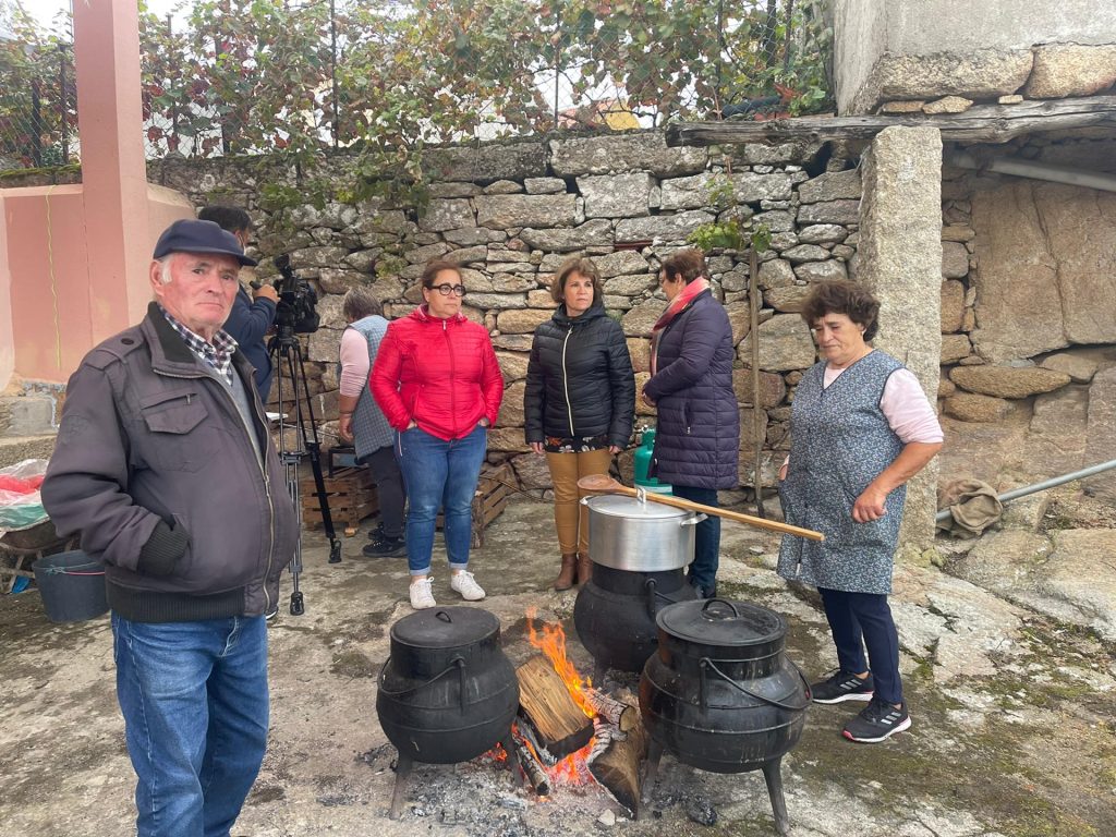  Magusto à moda antiga em Cabaços, Moimenta da Beira