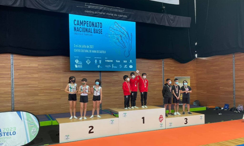  Ginástica de Trampolins: Casa do Benfica de Viseu conquistou pódio no Campeonato Nacional