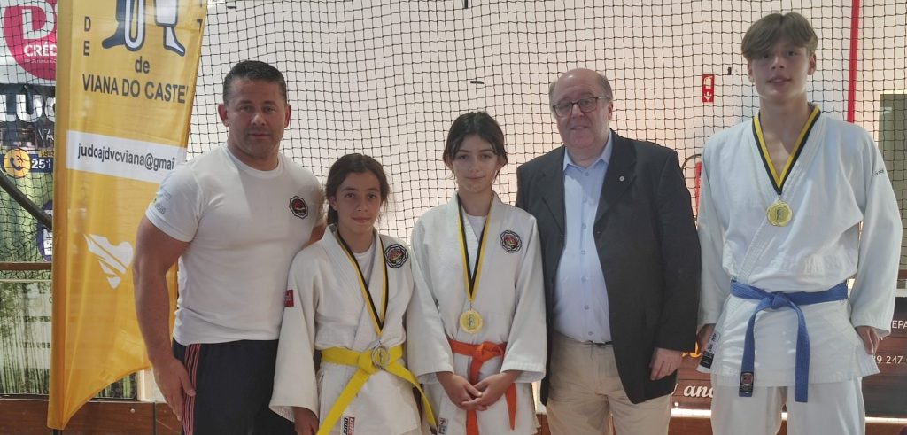  Dois judocas de equipa de Viseu ganham ouro em Open Internacional