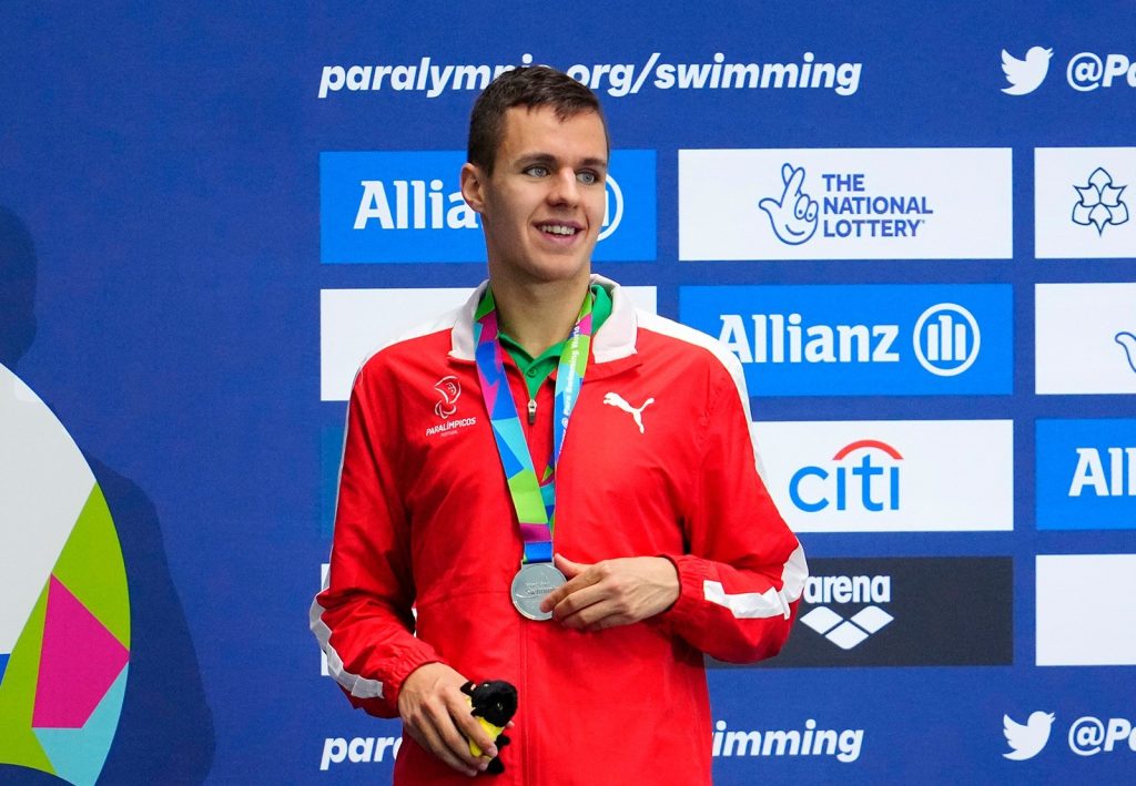  É de Castro Daire e é vice-campeão do mundo de natação adaptada