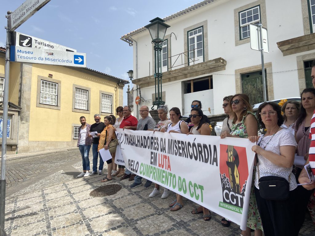  Trabalhadores das misericórdias fazem greve este sábado