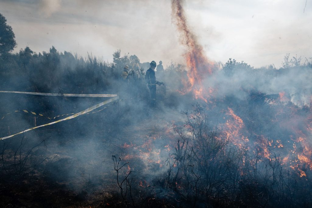  Três concelhos da região sob risco máximo de incêndio