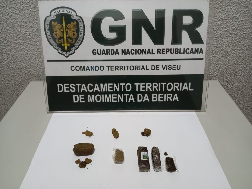  Detidos com mais de 130 doses de haxixe em Sernancelhe