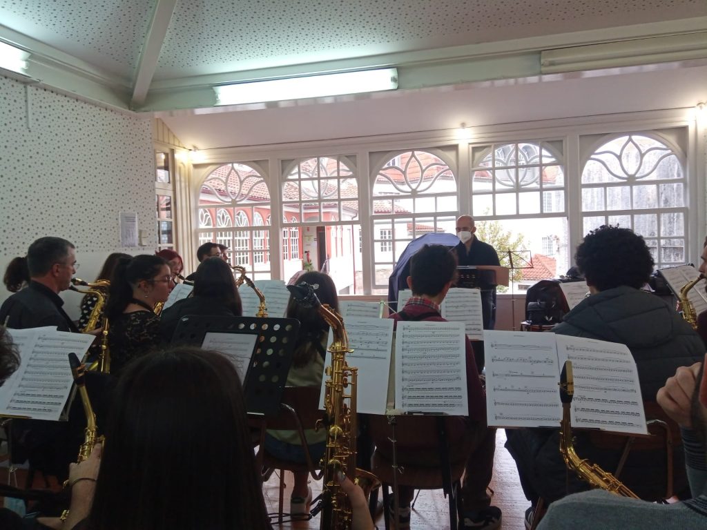  Orquestra de Saxofones do Dão esta noite na Aula Magna do IPV