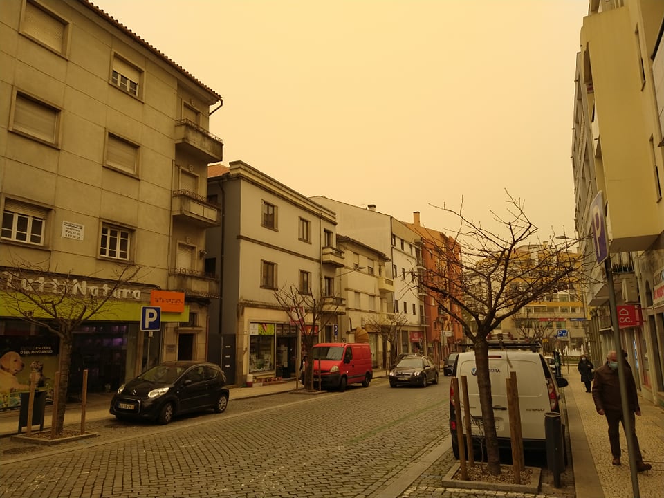  Poeira continua em Viseu e há previsões de chuva