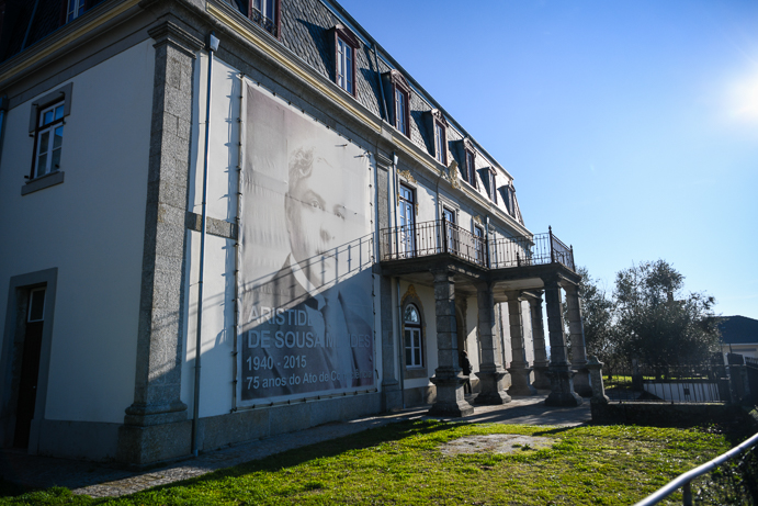  António Guterres na inauguração do Museu Aristides de Sousa Mendes a 19 de julho, em Carregal do Sal