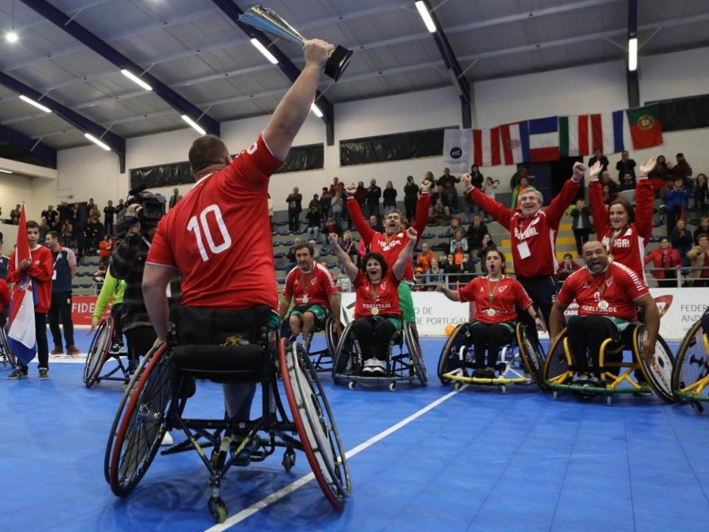  Andebol em cadeira de rodas. Portugal e Espanha jogam este domingo em Viseu