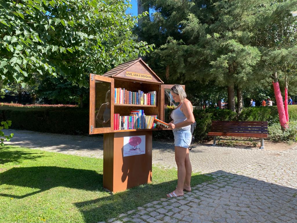  ''Casinha da leitura'' em Tondela tem impulsionado o hábito de leitura