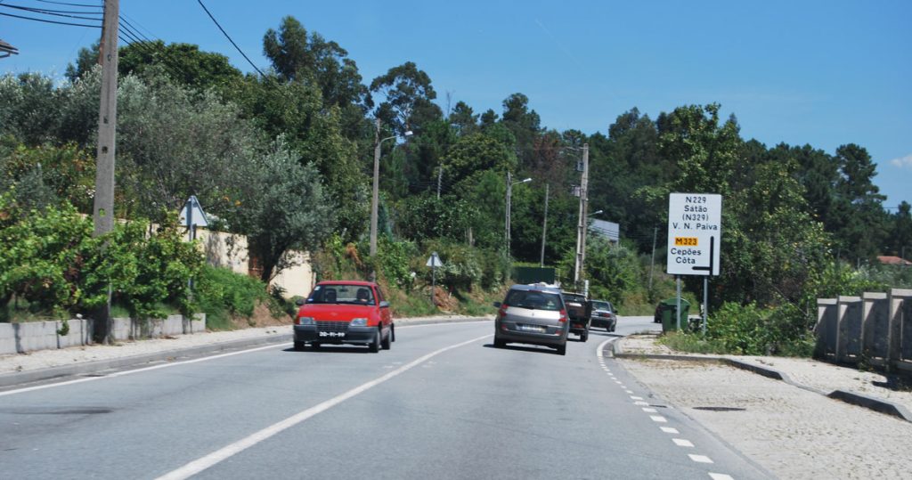  EN229, entre Viseu e Sátão, cortada ao trânsito a partir desta quarta-feira