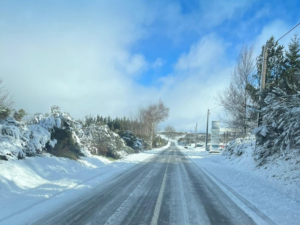  Neve deixa distrito de Viseu sob aviso amarelo no fim de semana