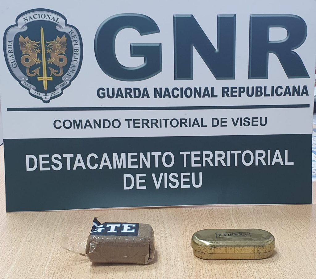  Jovem de Viseu apanhado com 148 doses de haxixe