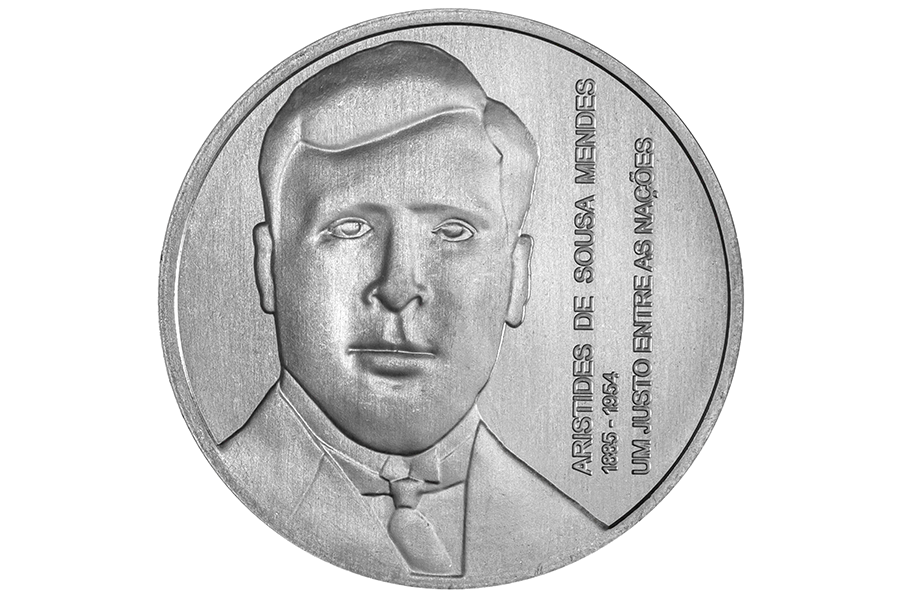  Aristides de Sousa Mendes homenageado em moedas comemorativas