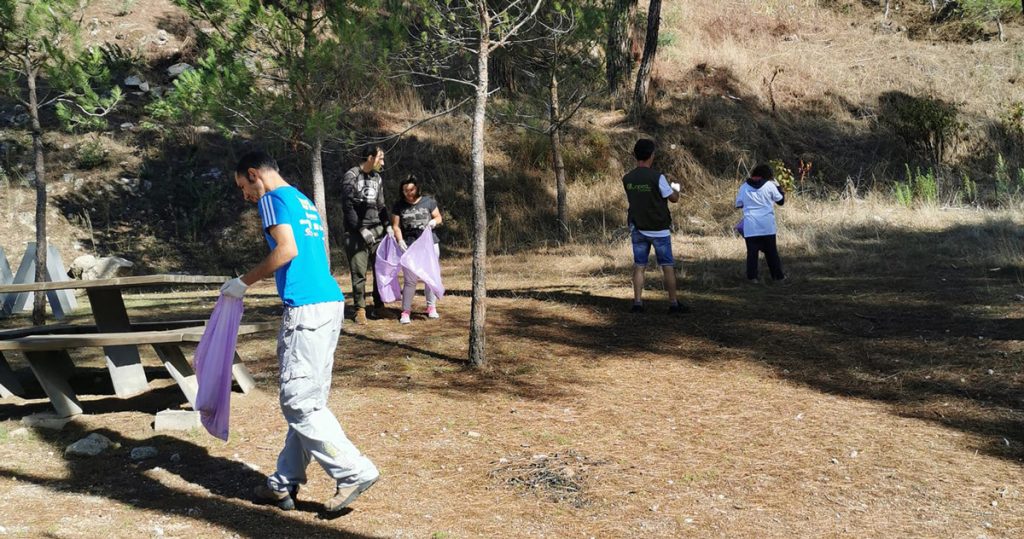  Voluntários limparam praia fluvial de Alcafache