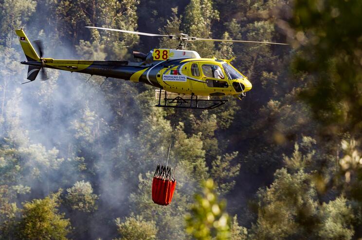  Incêndio em Vila Nova de Paiva com duas frentes ativas