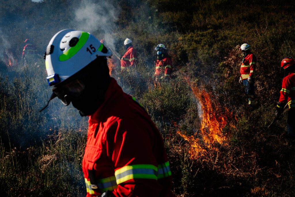  Incêndios: Seis concelhos do distrito continuam com risco máximo. Temperaturas aumentam esta quinta-feira