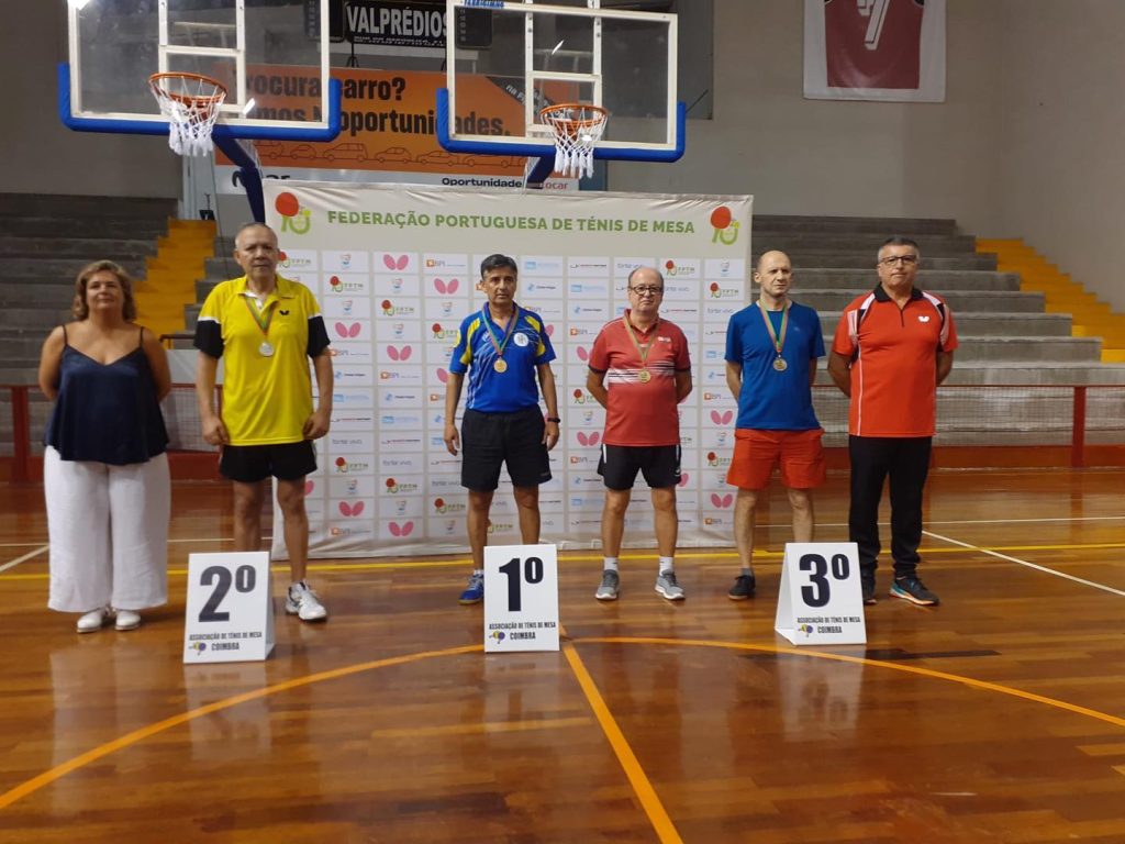  Ténis de Mesa: António Silva da APEE Mundão é campeão nacional de veteranos