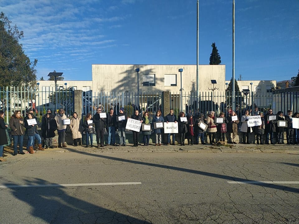  Professores de Penalva do Castelo de novo em greve