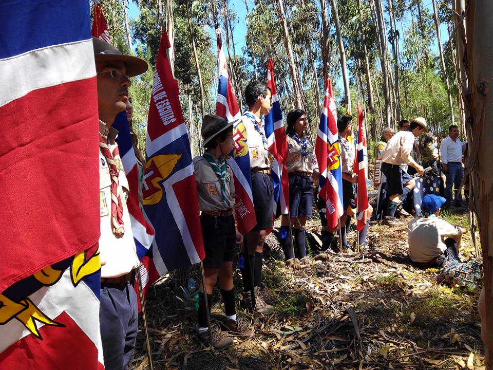  Acampamento reúne centenas de escuteiros em Mortágua