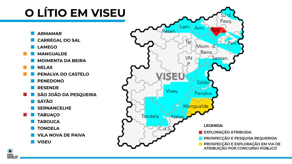  Mundo elétrico à vista? Já se anda à caça de lítio na região de Viseu