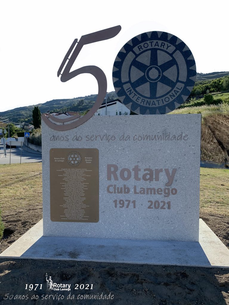  Rotários comemoraram 50 anos de presença em Lamego