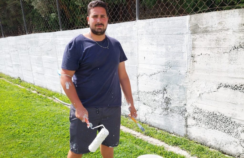  Trambelos colocam mãos à obra para “dar outro ar” ao estádio do Lusitano