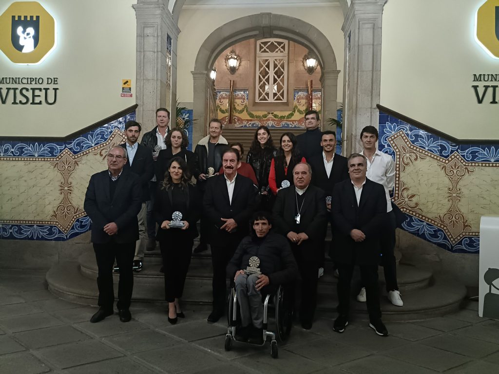  Viseu: Félix, António Silva, Bárbara Gomes e Maria Alagoa entre os embaixadores da Cidade Europeia do Desporto