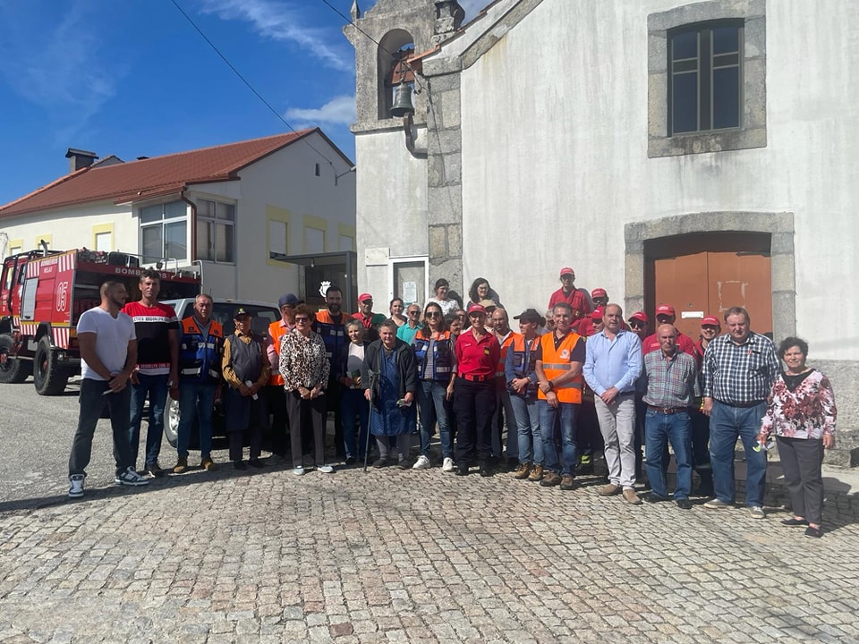  Simulacros testam resposta da Proteção Civil em aldeias de Nelas