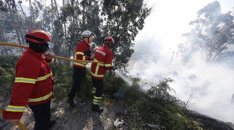  Risco máximo de incêndio em todo o distrito de Viseu. Temperaturas chegam aos 33 graus esta segunda-feira