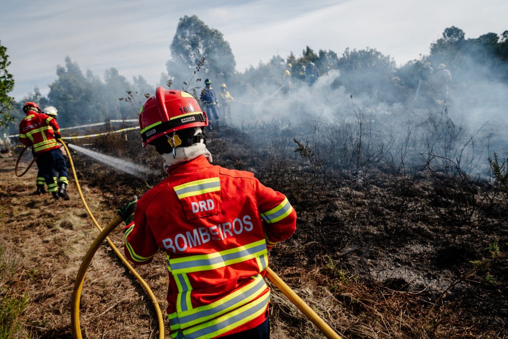  Incêndios: Situação bem mais calma em Nelas mas com atenção ao fogo em Mangualde