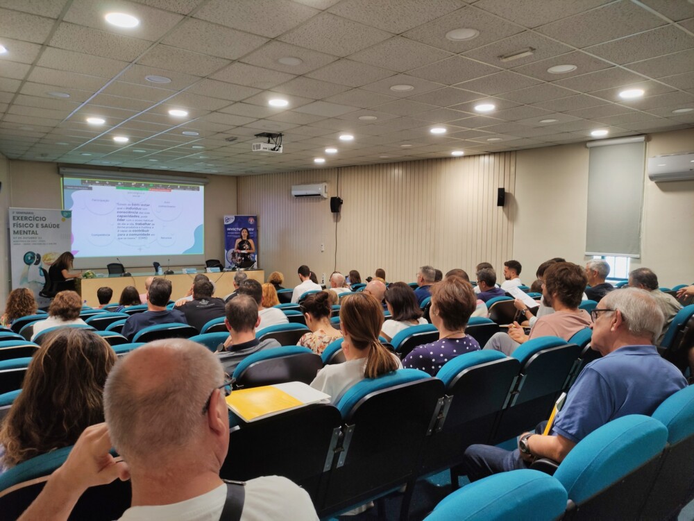  Exercício físico e saúde mental em debate na Escola Superior de Educação de Viseu