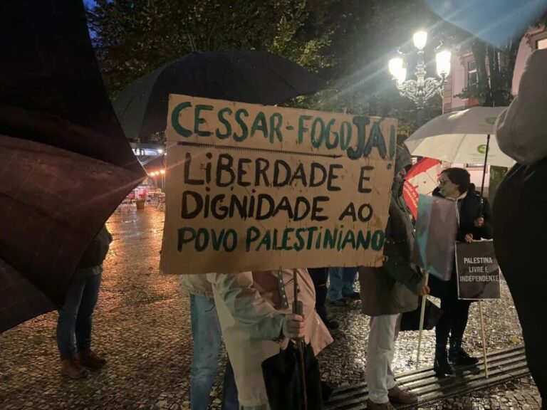 concentração palestina viseu