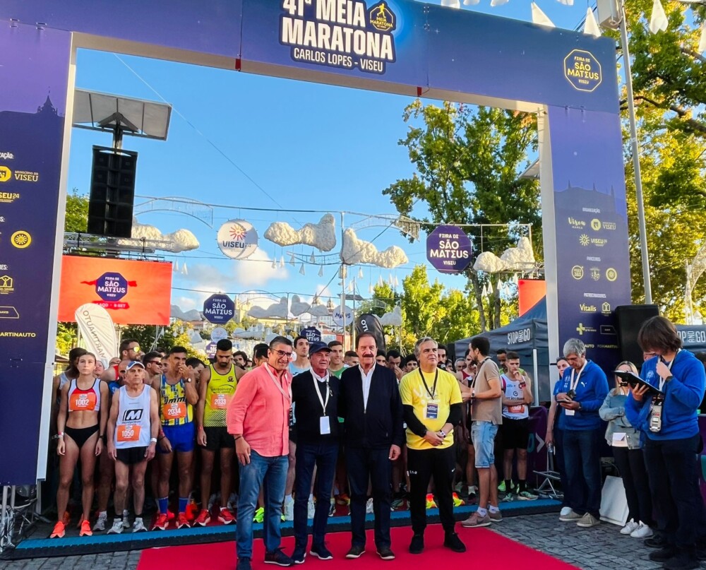  Rui Teixeira e Mónica Silva vencem 41ª Meia Maratona Carlos Lopes em Viseu