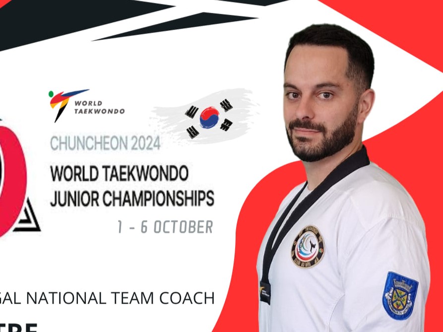  Treinador de Penalva do Castelo representa Portugal nos Campeonatos do Mundo de Taekwondo