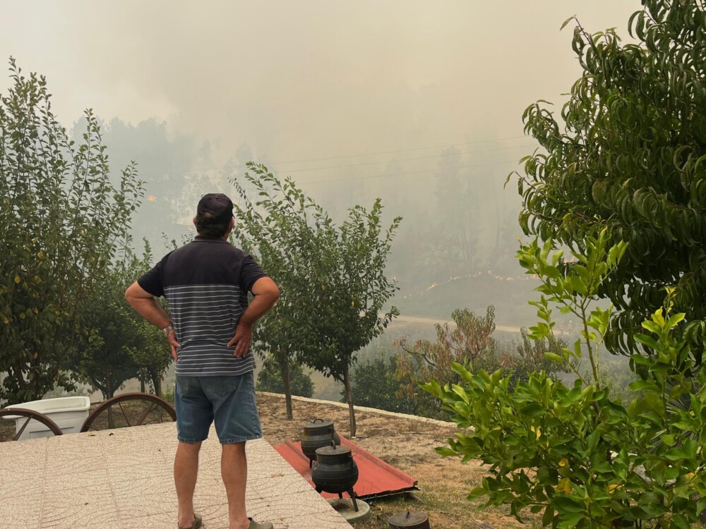  Incêndios: De Castro Daire a São Pedro do Sul o fogo só não levou a força de quem lá mora