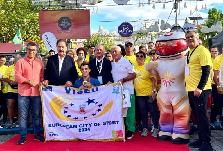 Miguel Monteiro Atleta Paralimpico Homenageado Viseu