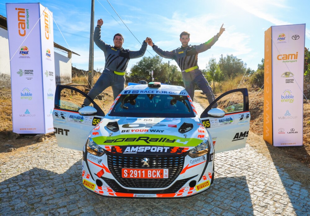  Quarta vitória de Hugo Lopes reforça estatuto de Campeão da Peugeot Rally Cup Portugal 2024