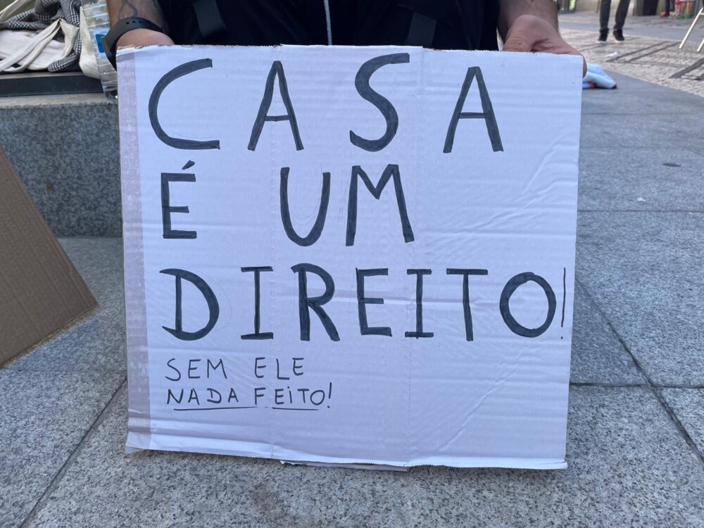  Protesto em Viseu exige ação imediata para combater crise na habitação