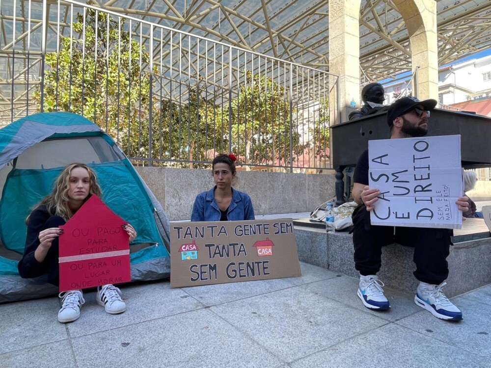  Protesto em Viseu exige ação imediata para combater crise na habitação