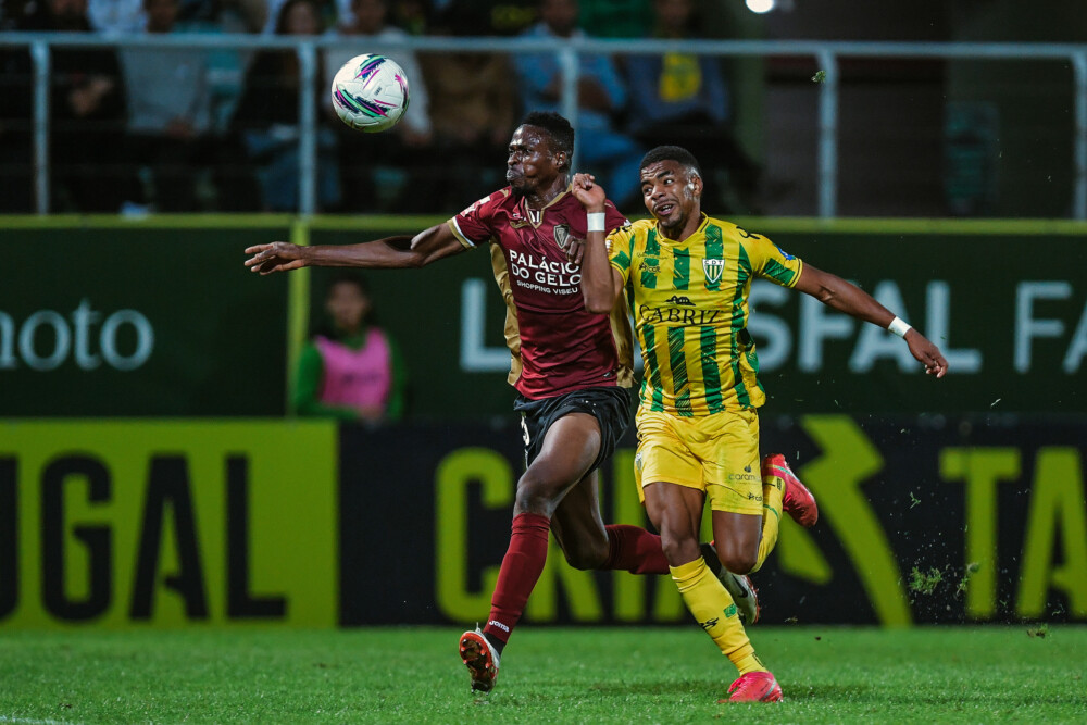  Tondela vence Académico de Viseu por 4-1 e conquista primeira vitória em casa