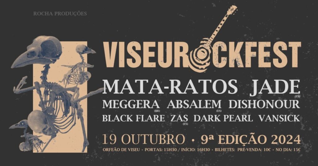  Viseu Rockfest de volta ao Orfeão para a 9ª edição