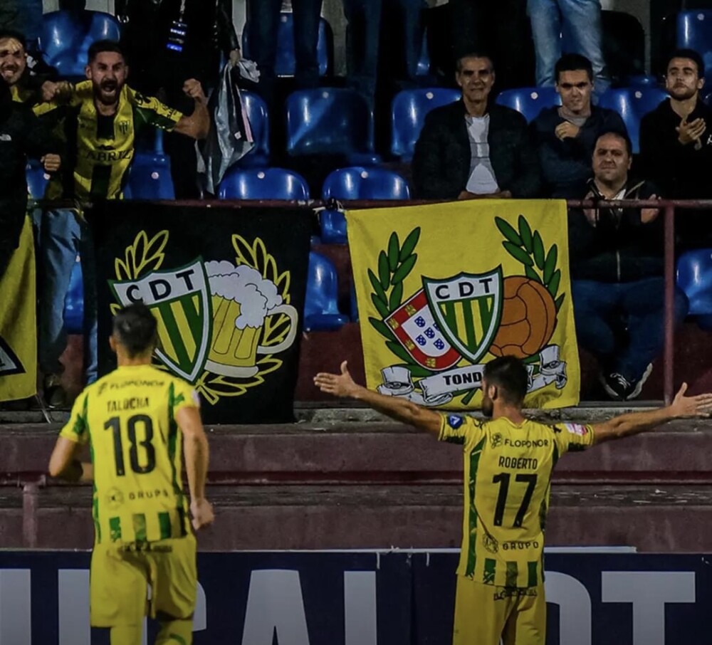  Tondela vence em Torres Vedras e sobe ao segundo lugar