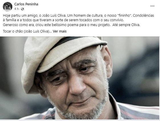  As reações à morte de João Luís Oliva