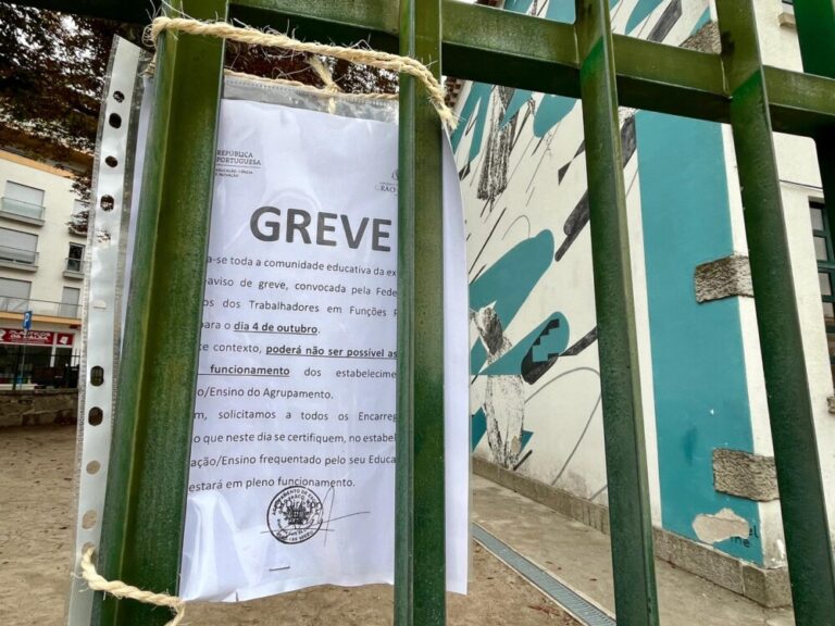 greve escola encerrada viseu